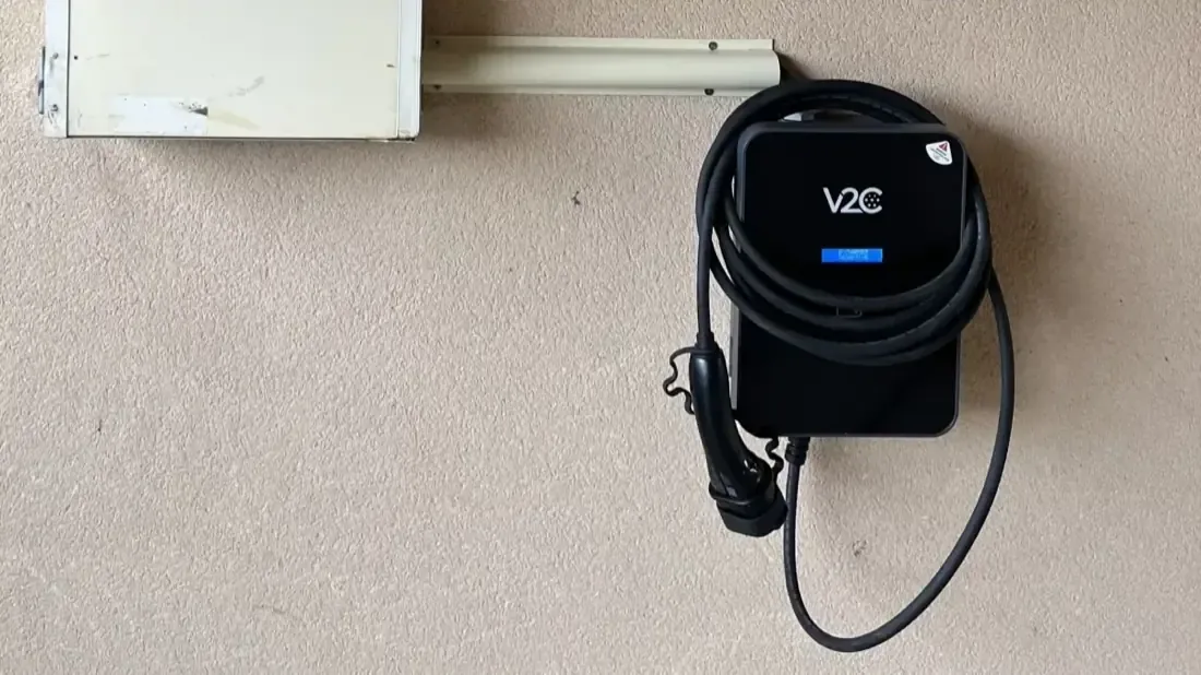 Borne de recharge IRVE à Melun