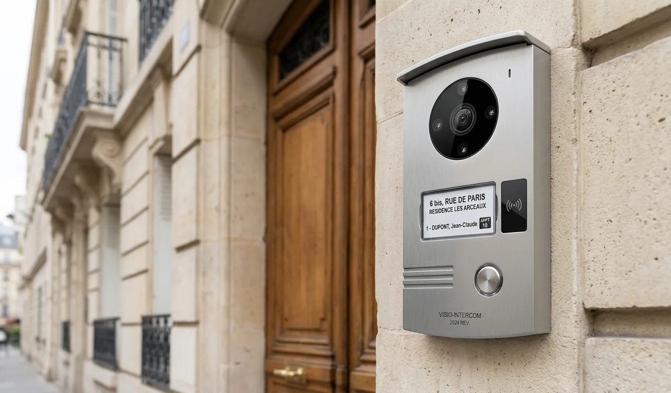 Interphone et visiophone à Melun — après (chantier 5) Interphone et visiophone à Melun — après (chantier 5)