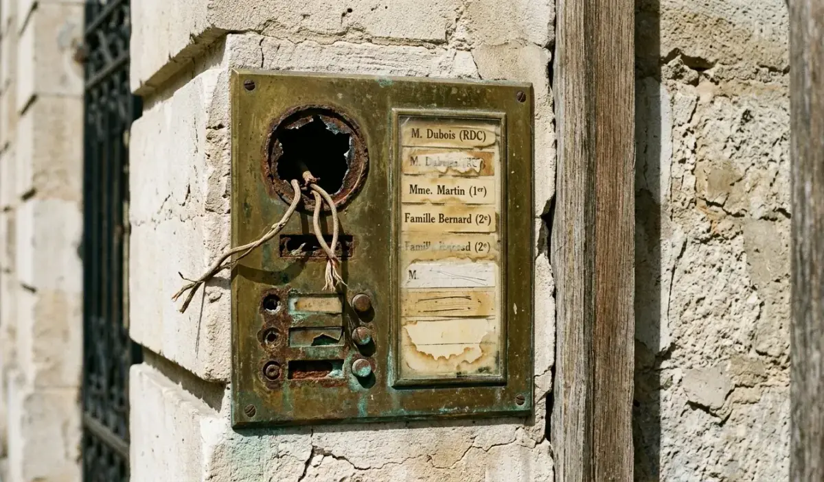Interphone et visiophone à Melun — avant (chantier 5) Interphone et visiophone à Melun — avant (chantier 5)