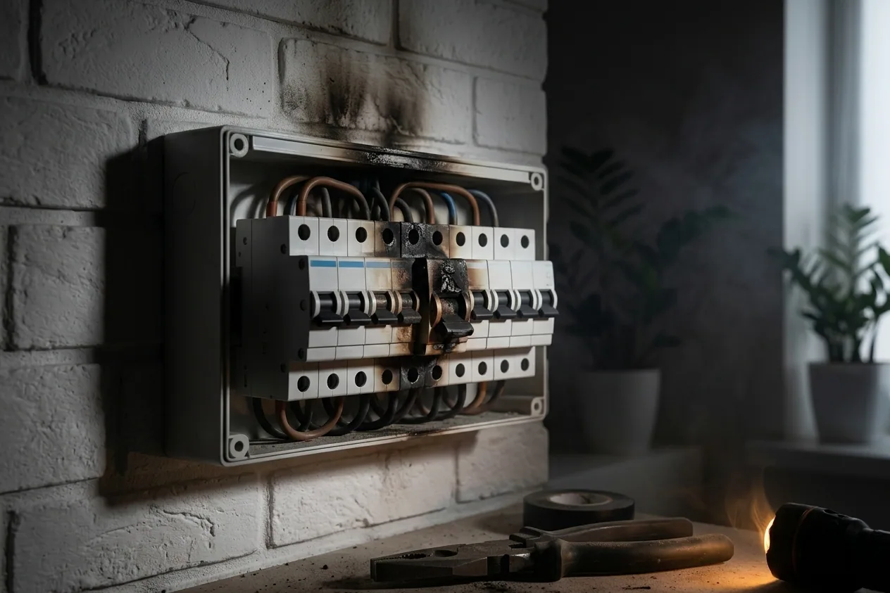 SOS électricien 24h/24 et 7j/7 à Melun — avant (chantier 7) SOS électricien 24h/24 et 7j/7 à Melun — avant (chantier 7)